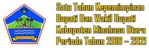 Satu Tahun Kepemimpinan, Bupati Minut Vonnie Panambunan dan Wakil Bupati Joppi Lengkong