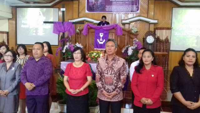 Wagub FRANKY WONGKAR Diminta Ini di Gereja GMIM BETLEHEM Lansot