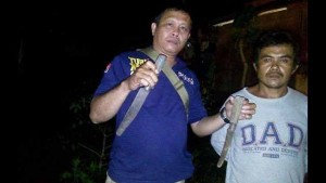 Astaga !!! Bermaksud Melerai, Perangkat Desa Pakuweru Utara Ditikam