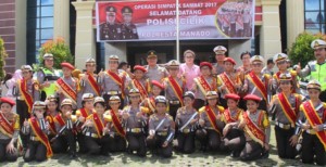 Operasi Simpatik 2017 di Polresta Manado Hadirkan Ratusan Polisi Cilik