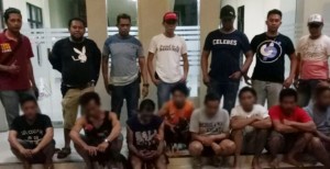 Polisi Tangkap 12 Pelaku di Dua Lokasi Berbeda