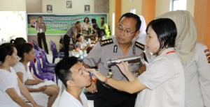 SELEKSI SIPSS 2017 POLDA SULUT: Calon Siswa Jalani Rikkes Tahap I