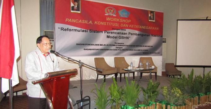Diskusi bersama MPR-RI: Pemerintah Provinsi tidak Membutuhkan SKPD