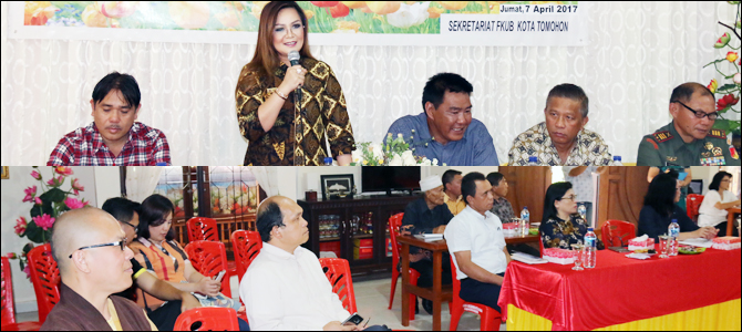 Syerly Ajak FKUB Terus Sosialisasikan Pentingnya Saling Menghormati