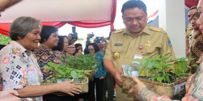PKK Sulut Optimalisasi Penanaman 10 Juta Bibit Holtikultura