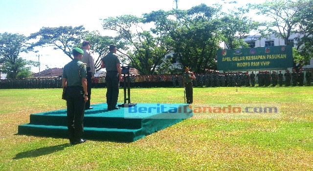 apel pengamanan kunjungan wapres