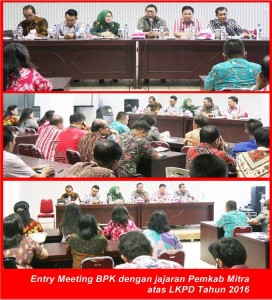 BPK Audit LKPD Mitra, Bupati Tegaskan Perangkat Daerah Kooperatif