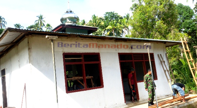 Satu-satunya Masjid di Apado Akhirnya Direnovasi