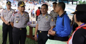 Tim SSDM Polri Pantau Pelaksanaan Tes Kesamaptaan Jasmani