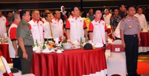 Menteri Pertahanan RI Launching Aksi Bela Negara di Manado