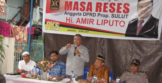 Ini Permasalahan Utama Kota Manado Menurut AMIR LIPUTO
