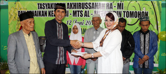 Buka Puasa Bersama Jamaah Al Mujahidin, Sompotan Sumbang 10 Juta