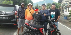 Curi Motor, Pemuda Matuari Diamankan Pelabuhan Manado