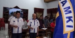 Oktavianus Nayoan – Aswar Kampong Pimpin GAMKI Boltim Periode 2017-2020