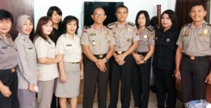 Tim Divisi Humas Polri Tinjau Dapur Redaksi TBNews Polda Sulut