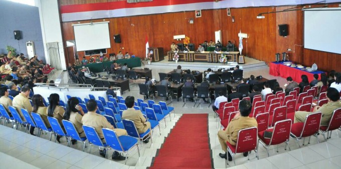 Gara-gara Dana Dept Swab, Walikota Minta Maaf ke DPRD Bitung