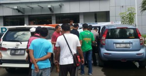 Bendahara PolAir Dirampok di Depan Bank BNI Bitung