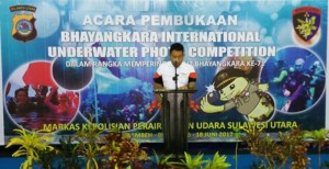 Pesona Selat Lembeh Jadi Objek Lomba Foto Bawah Air yang Digelar Polda Sulut