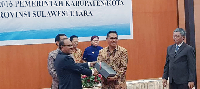Pemkot Tomohon Raih Opini WTP Keempat