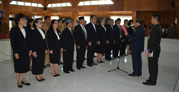 Pengurus FKUB Bitung Dilantik
