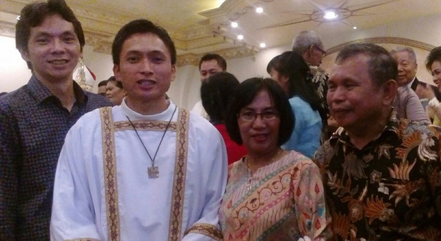 Ditahbiskan Diakon, CAROL SOMPOTAN MSC Ditugaskan ke Negeri Sakura