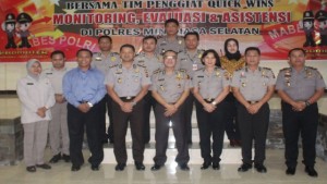 Polres Minsel Tuan Rumah MEA, Bahas Quick Wins Program Prioritas Kapolri