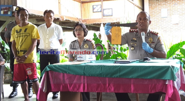 Begini Cara Polres Minut Ungkap Kasus Pembunuhan di Rinondoran