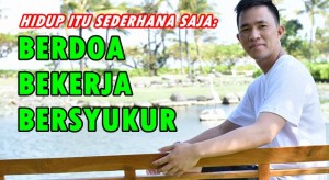 MELKY PANGEMANAN Punya Tiga Resep Hidup