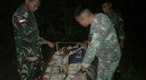 Satgas Yonif 712/Wiratama Gagalkan Penyelundupan Ribuan Liter BBM di Perbatasan