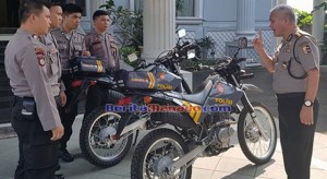 ARIDAN ROEROE: Identitas Sepeda Motor Patroli Jangan Dirubah