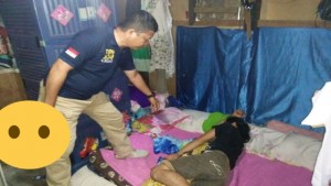 Hah !!! Tersangka Cabul Pakuure Tiga Ditangkap Saat Tidur