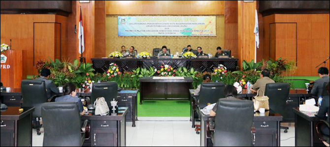 KUPA-PPAS Perubahan APBD 2017 Kota Tomohon Ditandatangani