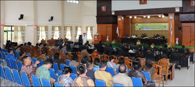 Pemkot Tomohon Ajukan Ranperda Revisi RPJMD Tahun 2016-2021