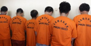 Polda Sulut Tangkap Enam Tersangka Peredaran Sabu dan Ganja