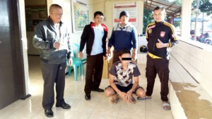 Tersangka Perusak Umbul-Umbul Diamankan Polsek Tenga