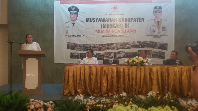 dr Michaela Paruntu, Akui Banyak Tantangan Pimpin PMI Minsel 