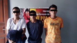 Tiga Penganiaya di Desa Ongkaw Ditangkap Buser Polres Minsel