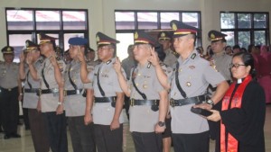 Ini Sembilan Jabatan Yang Disertijab di Polres Minsel