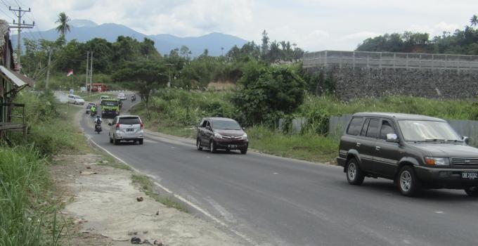 Ruas riangroad dipenuhi readymix