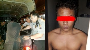 Mengamuk dengan Sajam, Mahasiswa Diamankan Polsek Aertembaga