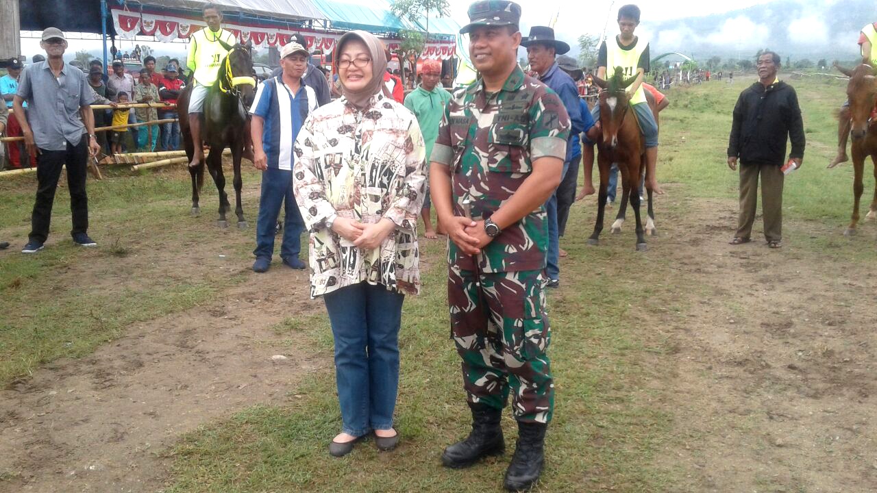 Dandim Donggala Gelar Lomba Pacuan Kuda, Siap Hadirkan Bibit Baru Bagi Sulteng