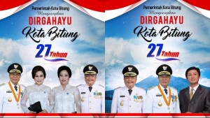 Peringatan HUT ke-27 Kota Bitung  Berlangsung Unik