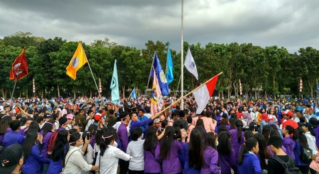 Perguruan Tinggi se-Sulawesi Utara Gelar Aksi Kebangsaan Tolak Radikalisme 11 Aksi kebangsaan mahasiswa sulut