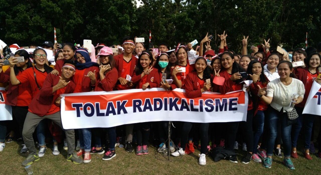 Perguruan Tinggi se-Sulawesi Utara Gelar Aksi Kebangsaan Tolak Radikalisme