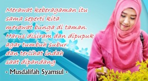 MUSDALIFAH SYAMSUL: Keberagaman Harus Terus Dijaga