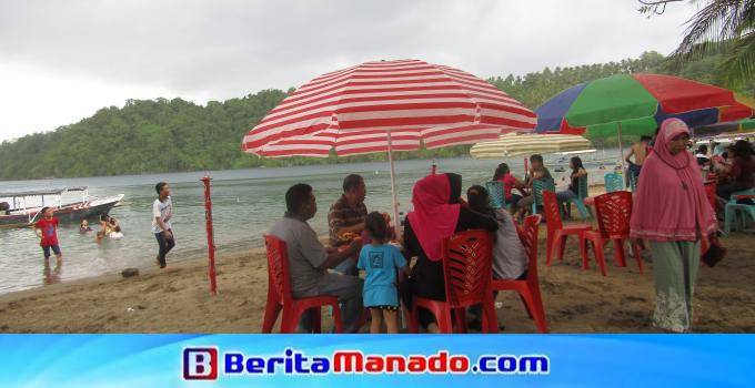 Pantai Lakban di Minahasa Tenggara salah-satu spot wisata menarik yang memerlukan perhatian pemerintah