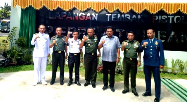 peresmian lapangan tembak pierre tendean