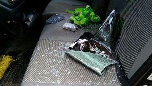 Rusak Mobil, Tersangka F Diamankan Tim URC Polsek Tenga
