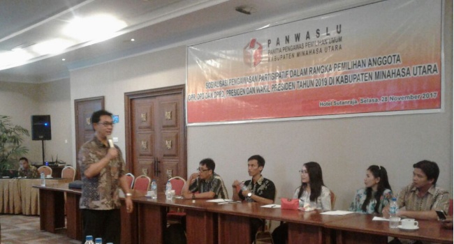 Jelang Pileg 2019, Panwaslu Minut Gelar FGD