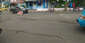 JEFFREY SORONGAN Menduga Anggaran Pemeliharaan Jalan Nasional di Korupsi